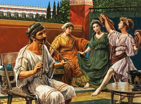 Музыка и танцы в Древней Греции