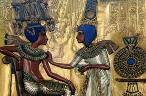 Анхесенамон и Тутанхамон