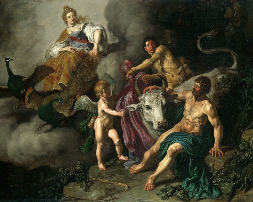 Гера находит Зевса с Ио