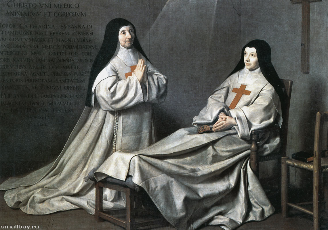 Аббатиса и монахиня