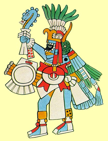 Ацтекская мифология Бог Уицилопочтли