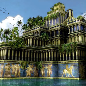 Вавилон сады Семирамиды