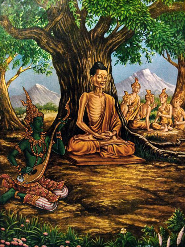 Индра и Будда